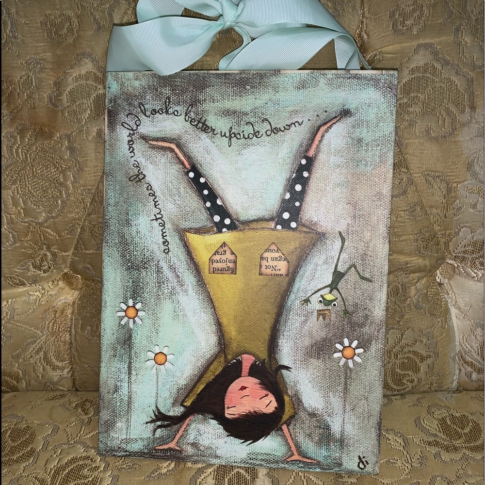 Adorable Inspirational Wall Art by Diane Duda